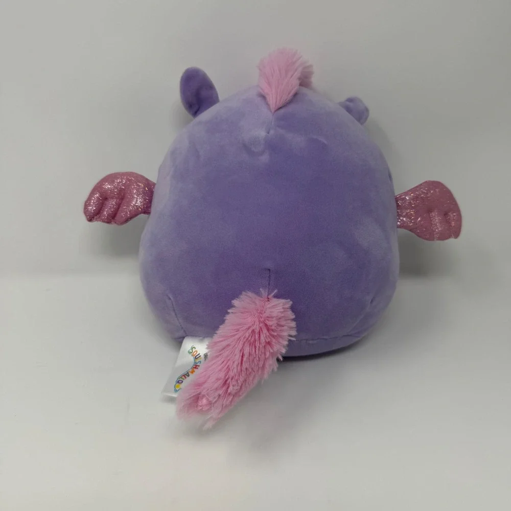 Squishmallows Delilah Purple Hippo Pegasus 8 Inch Plush Stuffed Animal Toy 8